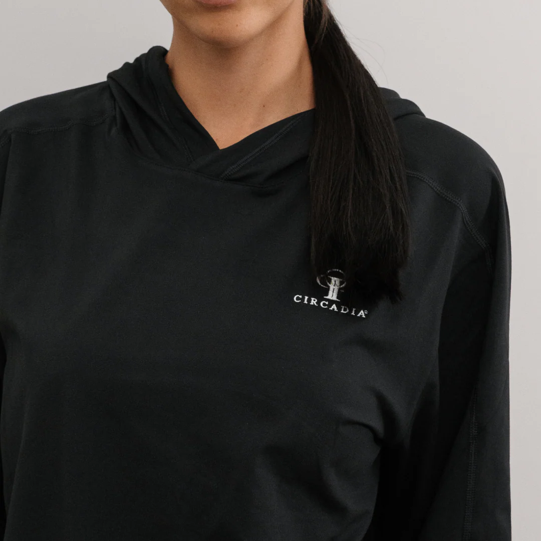 Circadia x Fabletics Women's Cloud Jersey Full Zip Hoodie - Image 4